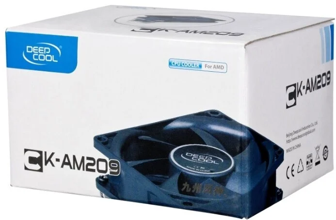 Фото Кулер для процессора DEEPCOOL CK-AM209 DP-ACAL-A09 Чёрный