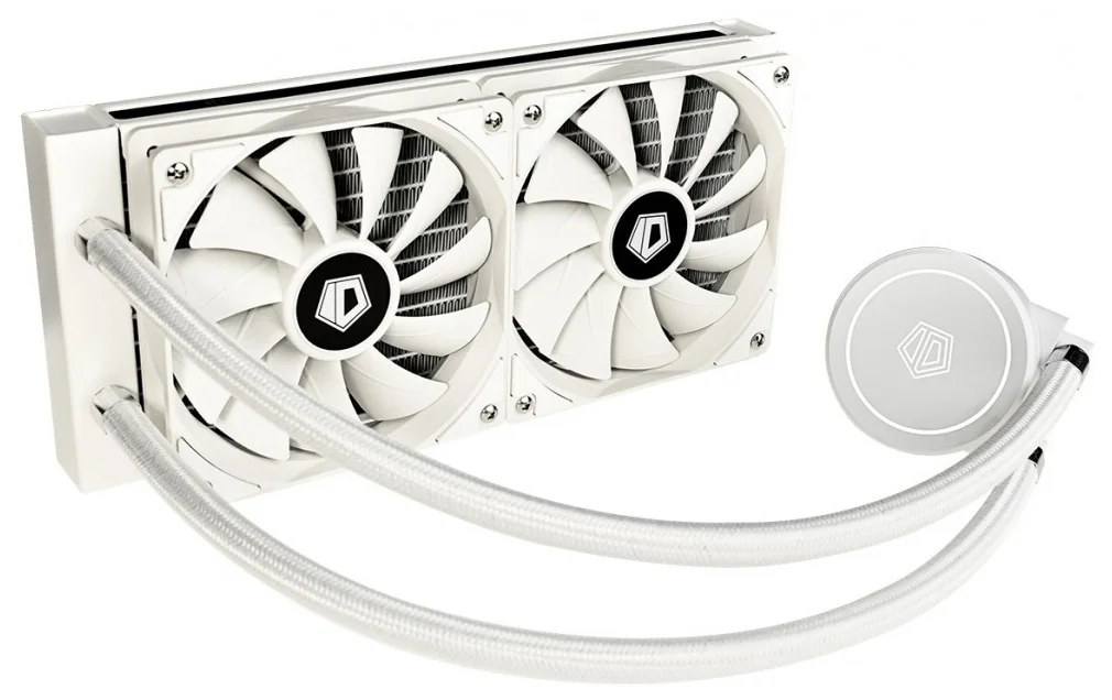 Кулер с водяным охлаждением ID-COOLING Frostflow X 240 Snow for Socket