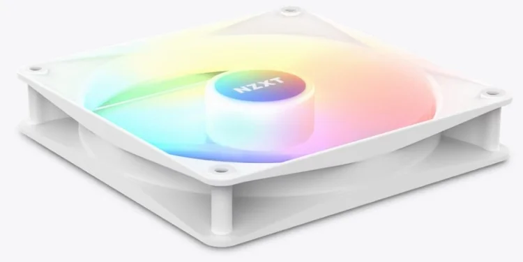 Фото Система охлаждения NZXT F140 RGB Core White 2в1 (RF-C14DF-W1)