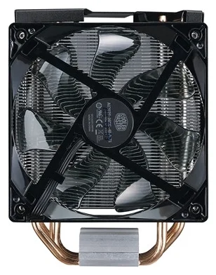 Картинка Кулер для процессора CoolerMaster Hyper 212 LED TURBO BLACK COVER (RR-212TK-16PR-R1)
