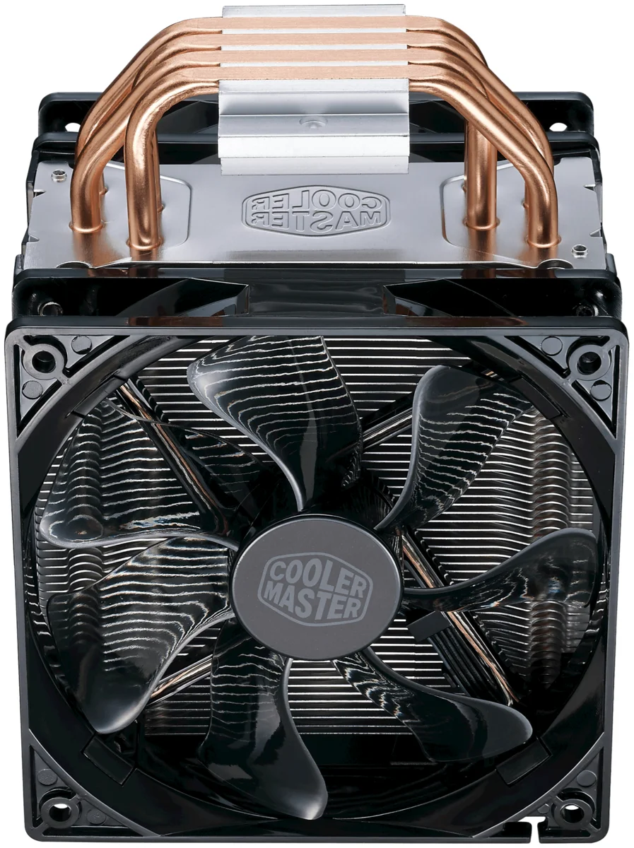 Цена Кулер для процессора CoolerMaster Hyper 212 LED TURBO BLACK COVER (RR-212TK-16PR-R1)