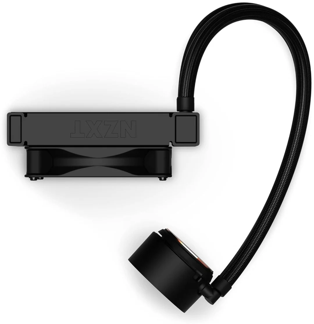 Картинка Система охлаждения NZXT Kraken 120 Black (RL-KR120-B1)