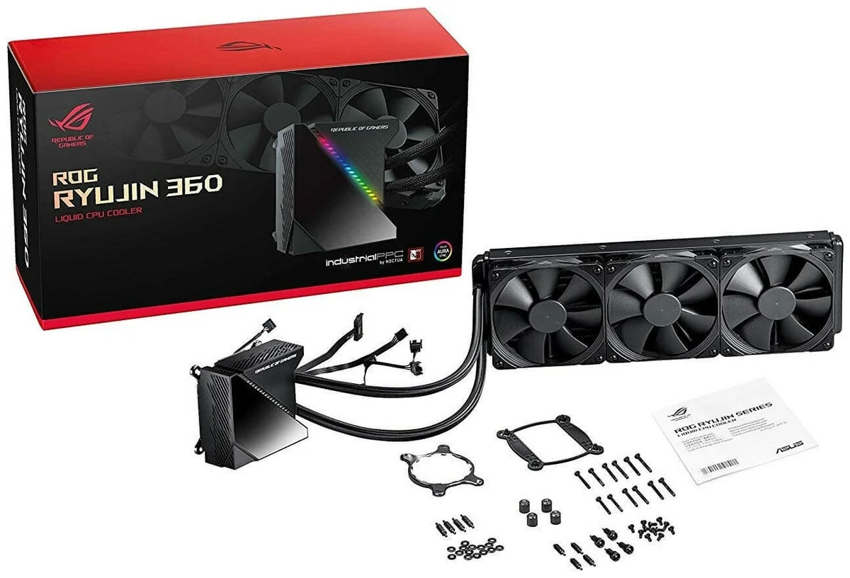 Фотография Кулеры для процессора ASUS ROG RYUO 360