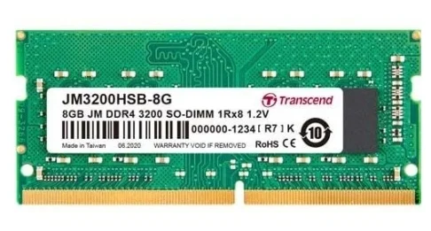 Фото Оперативная память TRANSCEND JM3200HSB-8G