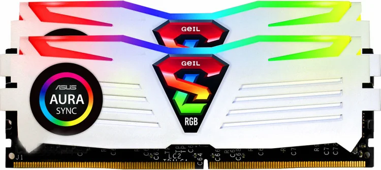 Фото Оперативная память GEIL GLWS416GB3200C16ADC White