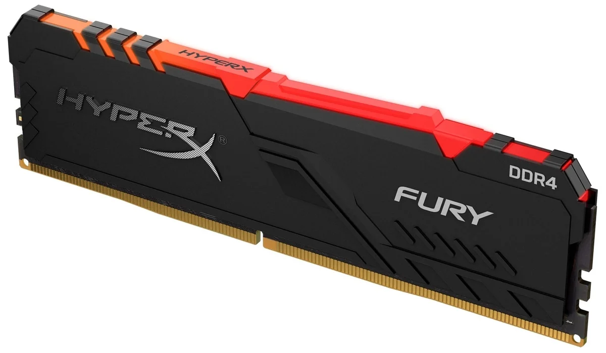 Фото Оперативная память KINGSTON HyperX Fury RGB HX426C16FB4A/16