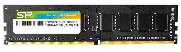 Фото Оперативная память SILICON POWER SP016GBLFU266X02 CL19
