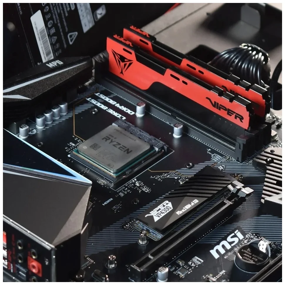 Оперативная память PATRIOT Viper Elite ll PVE2416G266C6K (2x8GB) CL 16-17-17-36 Казахстан