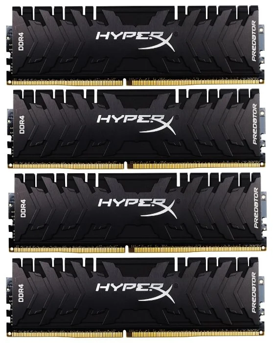 Оперативная память KINGSTON HyperX Predator HX433C16PB3K4/32