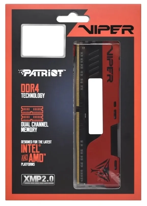 Цена Оперативная память PATRIOT Viper Elite ll PVE2416G320C8K (2x8GB) CL 18-22-22-42
