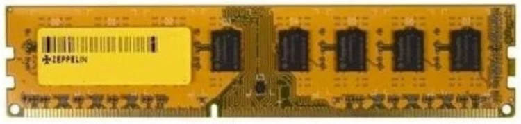 Фото Оперативная память Zeppelin DDR4 PC-21300 (2666 MHz) 8Gb Zeppelin XTRA &lt;512x8, Gold PCB, радиатор&gt; (Z 8G/2666/5128 XP)