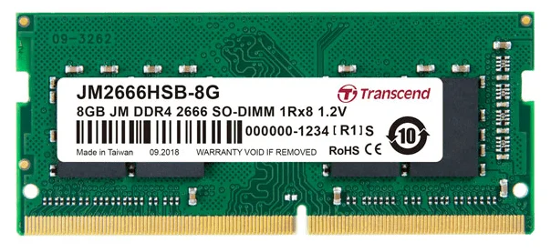 Фото Оперативная память TRANSCEND JM2666HSB-8G