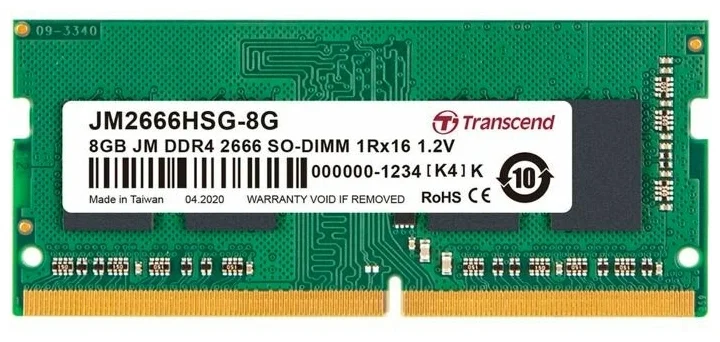 Фото Оперативная память TRANSCEND JM2666HSG-8G