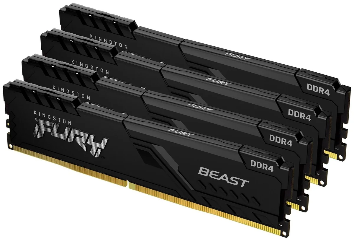 Фото Модуль памяти KINGSTON Fury Beast KF426C16BBK4/32