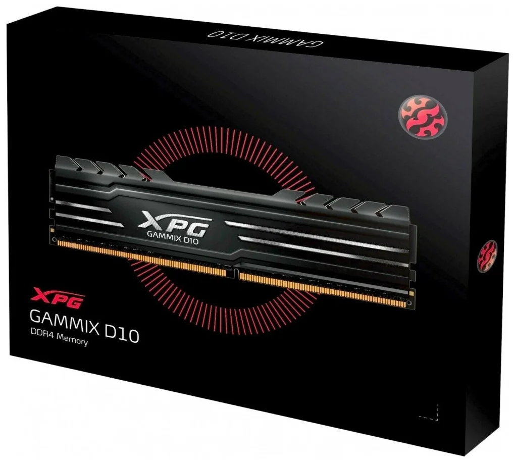 Фотография Оперативная память ADATA XPG GAMMIX D10 AX4U30008G16A-SB10 CL16