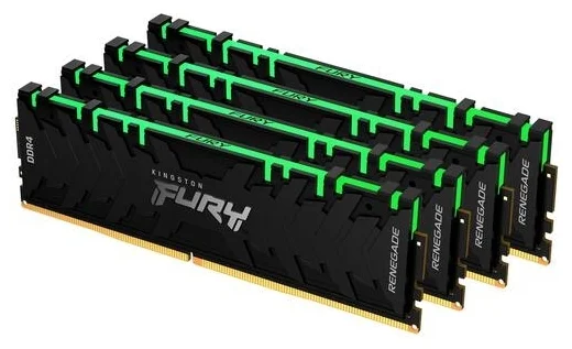 Фото Модуль памяти KINGSTON Fury Renegade RGB KF436C16RBAK4/32