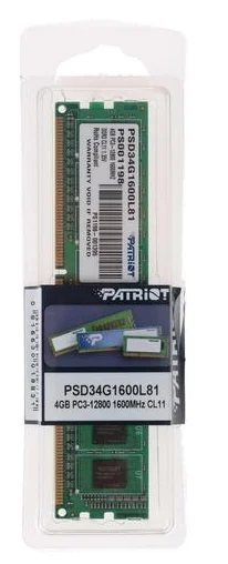 Картинка Оперативная память PATRIOT PSD34G1600L81