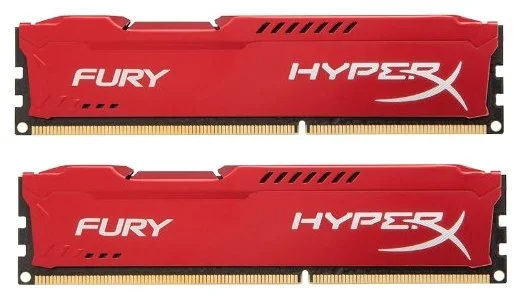 Оперативная память KINGSTON HyperX Fury HX318C10FBK2/16 Black