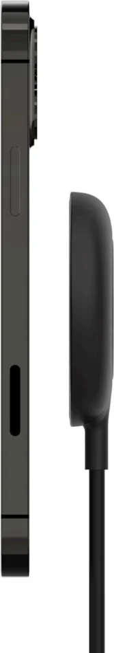 Цена Беспроводное зарядное устройство BELKIN Magnetic Portable iPhone Wireless Charger без ЗУ Black WIA005BTBK