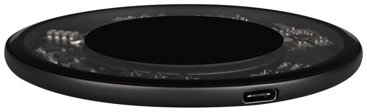Фото TFN ЗУ б/провод RAPID 15W Black (TFN-QI02)