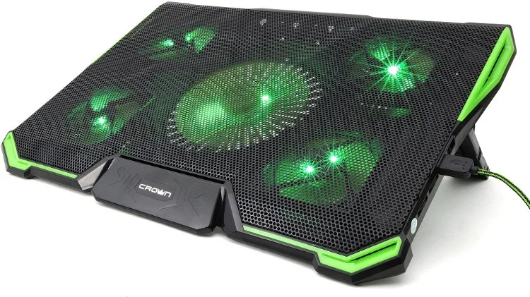 Фото Подставка для ноутбука CROWN CMLS-332 Green