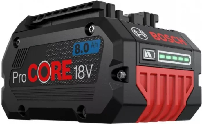 Фотография Аккумулятор BOSCH Li-ion ProCORE18V 8.0 Ач (1600A016GK)
