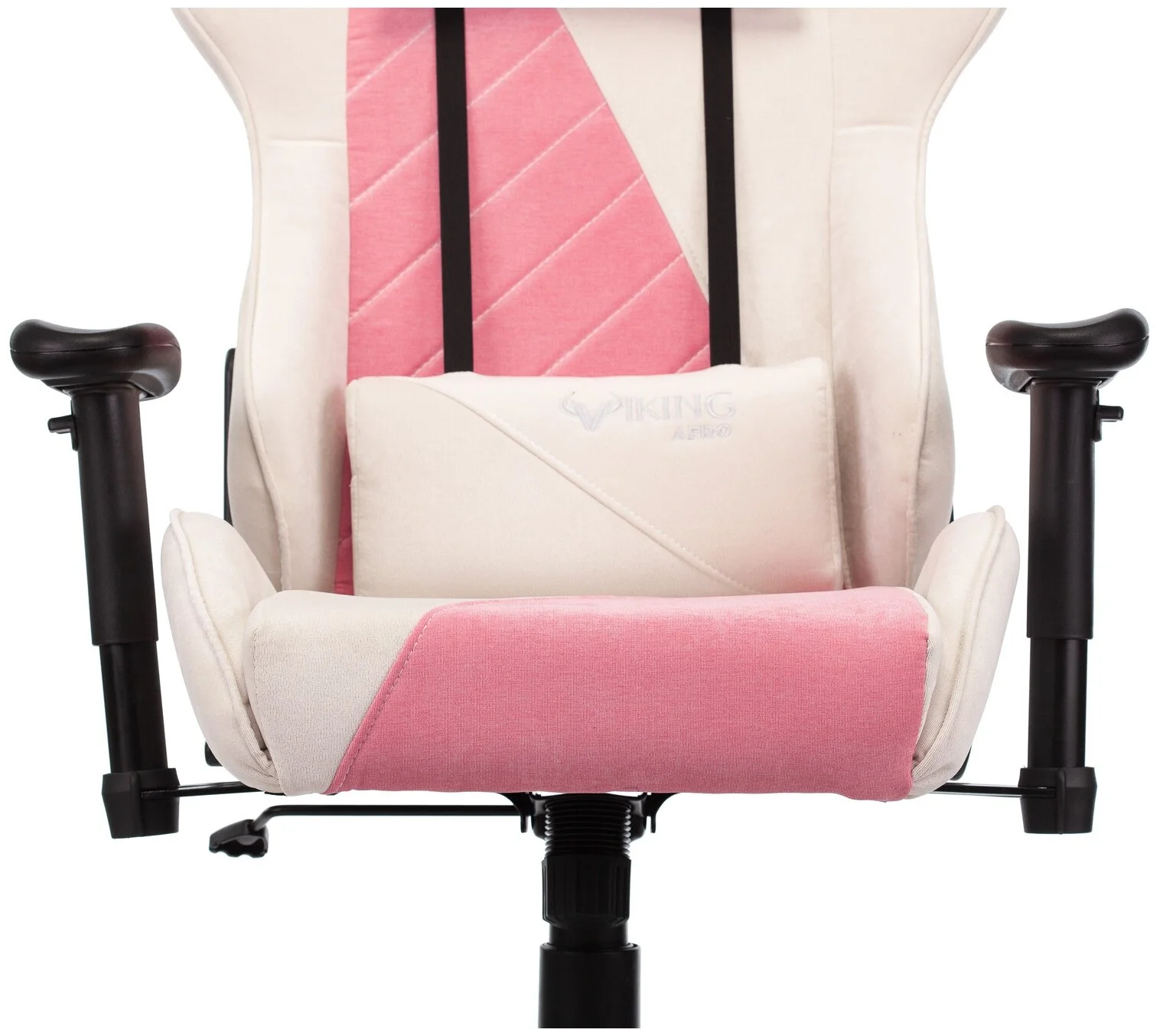 Картинка Игровое кресло ZOMBIE VIKING X Fabric White/Pink