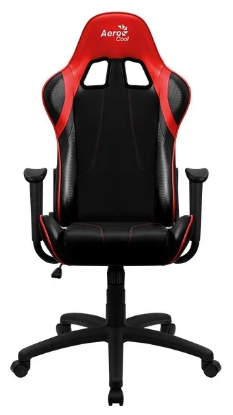 Фотография Игровое кресло AEROCOOL AC100 AIR-BR Red