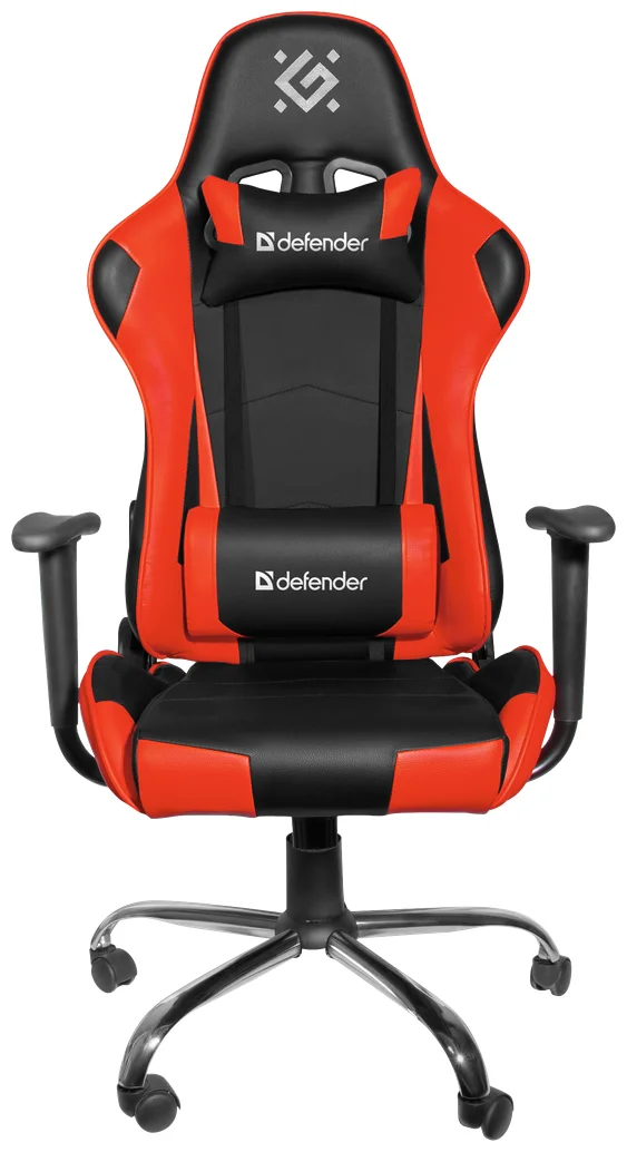 Фото Игровое кресло DEFENDER Azgard Red/Black