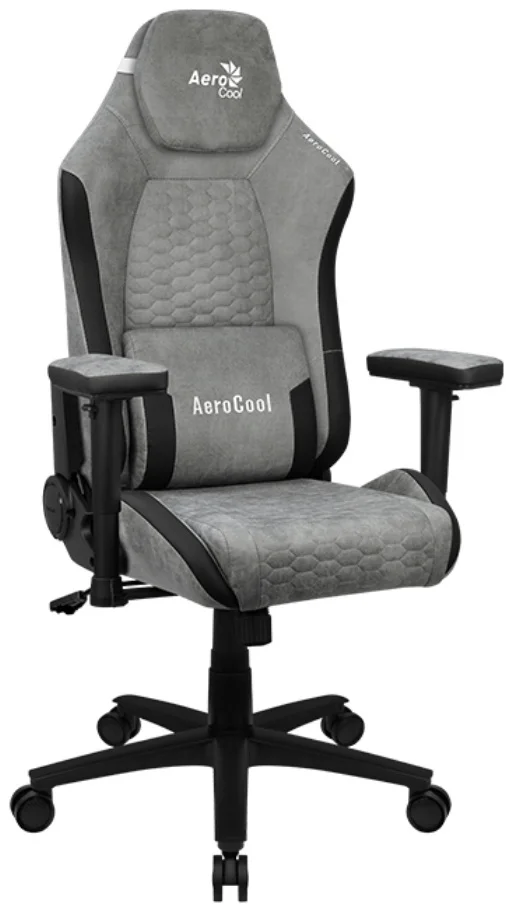 Фото Игровое компьютерное кресло AEROCOOL Crown Ash Grey (ACGC-2040101.21)