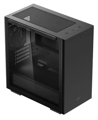 Фотография Компьютерный корпус DEEPCOOL MACUBE 110 BK Tempered Glass (без БП) black
