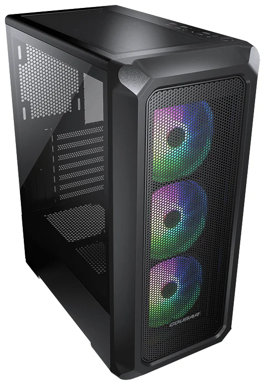Компьютерный корпус COUGAR Archon 2 RGB-Black без Б/П (CGR-5CC5B-G-RGB)