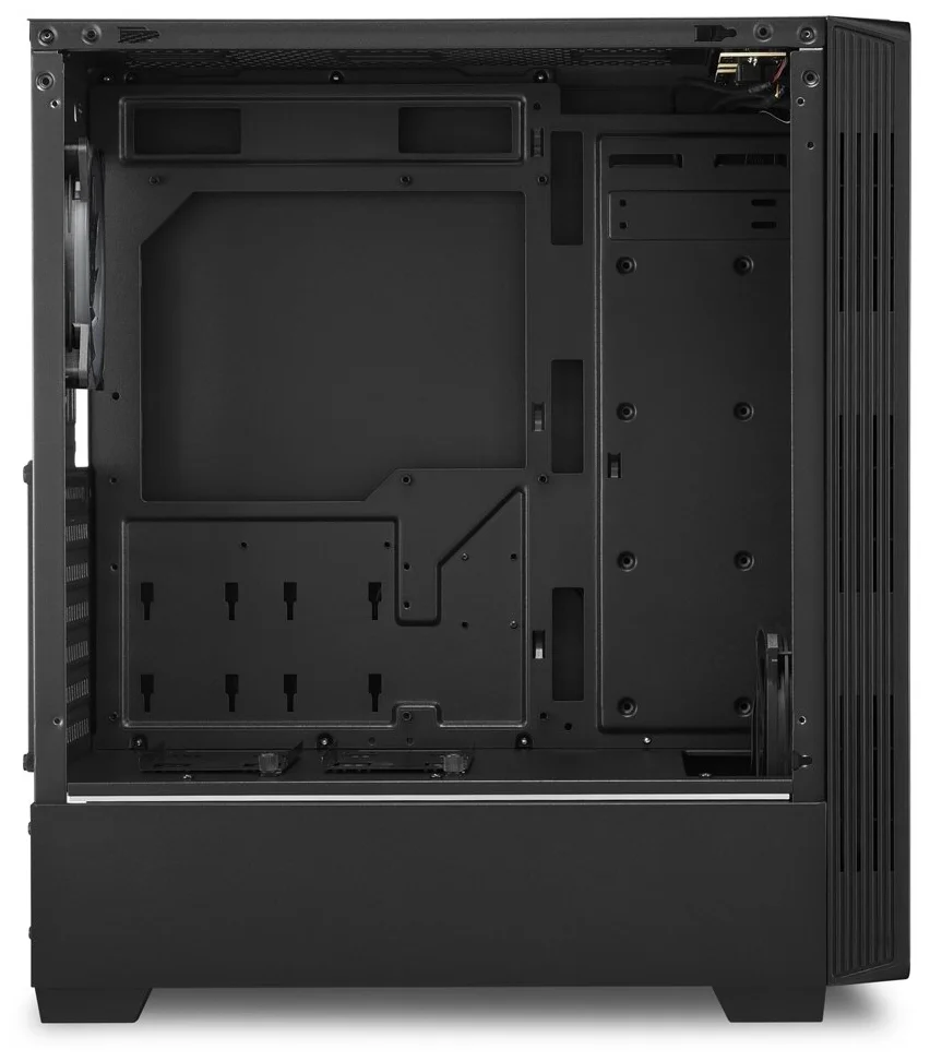 Цена Компьютерный корпус SHARKOON RGB LIT 100 (без БП) Black