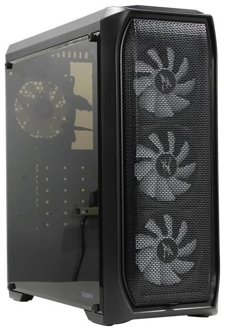 Компьютерный корпус midi tower ZALMAN N5 MF (без БП) Black