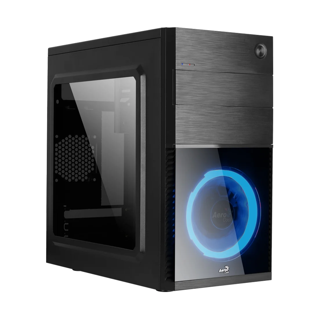 Компьютерный корпус AEROCOOL CS-105 Blue ACCS-PC09011.B1