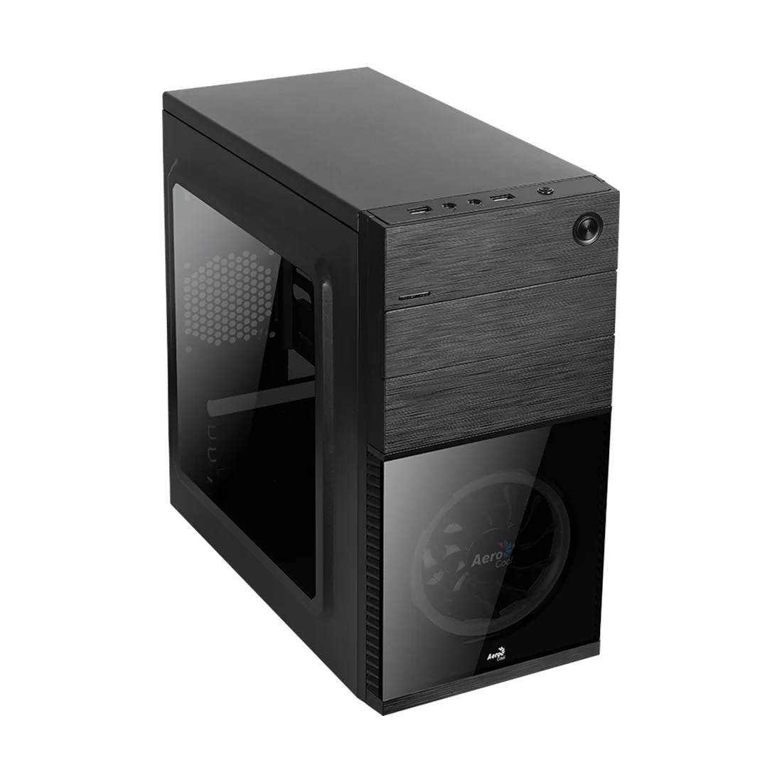 Фото Компьютерный корпус AEROCOOL CS-105 Blue ACCS-PC09011.B1
