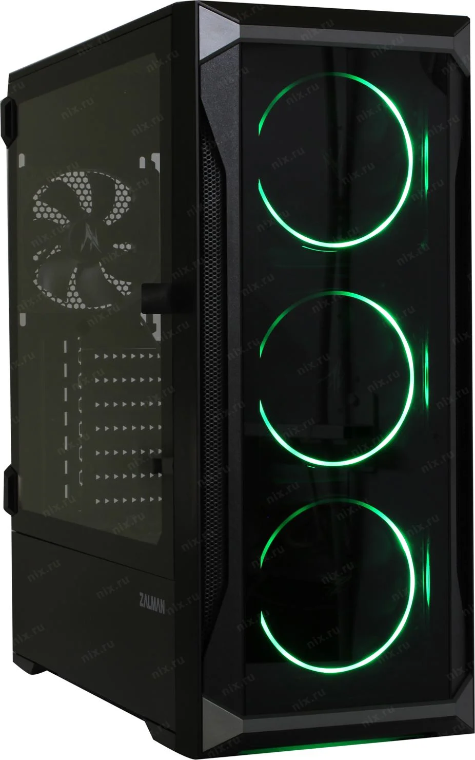 Компьютерный корпус midi tower ZALMAN Z8 TG (без БП) Black
