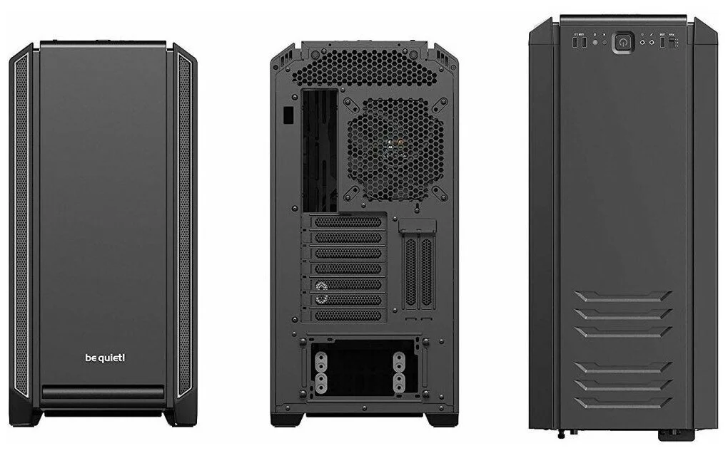 Компьютерный корпус Bequiet! Silent Base 601 Window Black (без БП) Black Казахстан