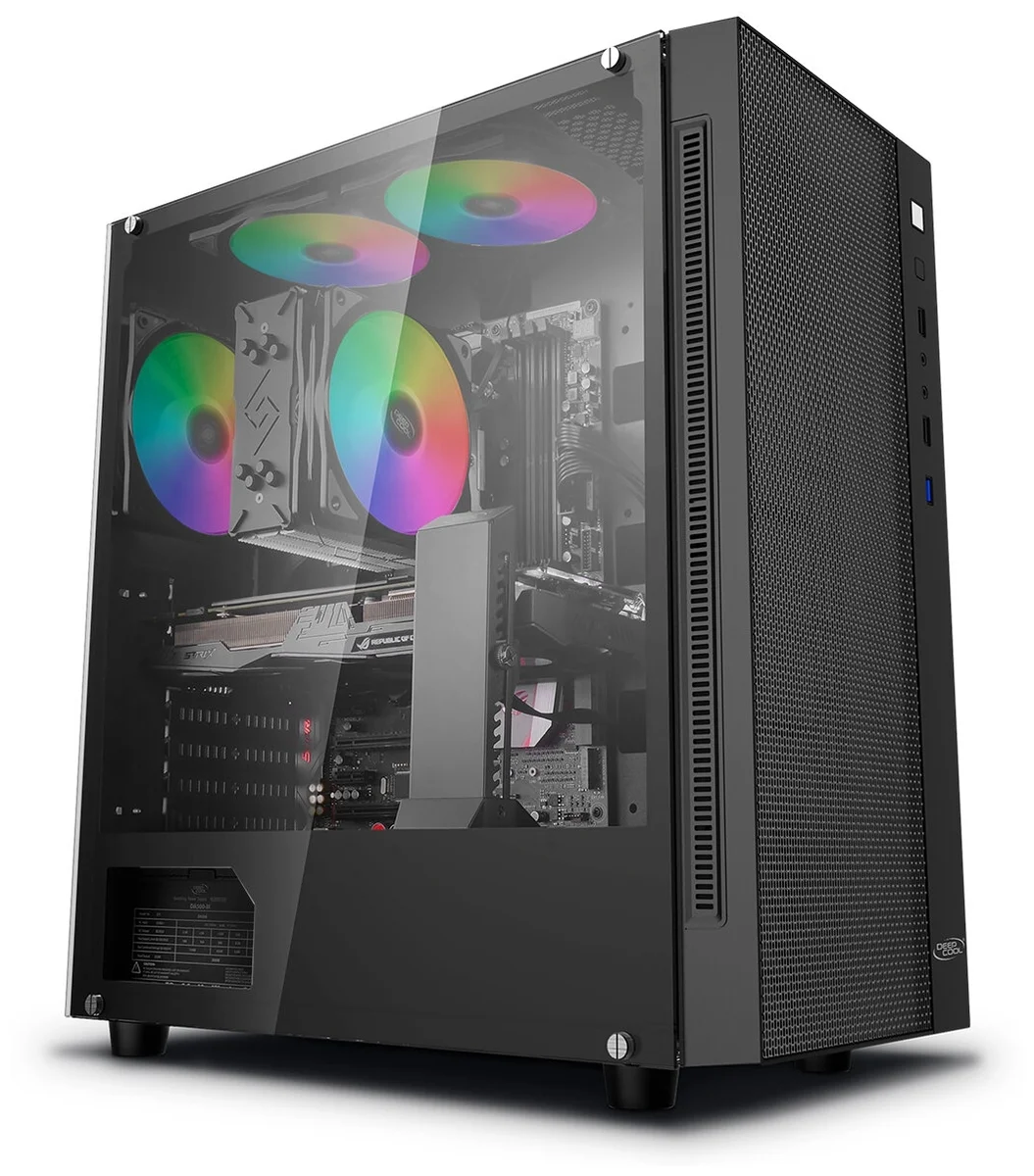 Компьютерный корпус DEEPCOOL MATREXX 55 MESH ADD-RGB 4F DP-ATX-MATREXX55-MESH-AR-4F Казахстан