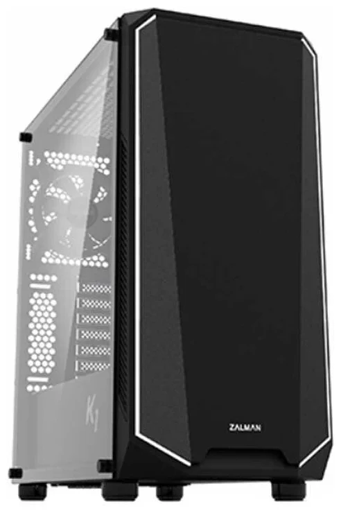 Фотография Компьютерный корпус midi tower ZALMAN K1 Rev.B (без БП) Black