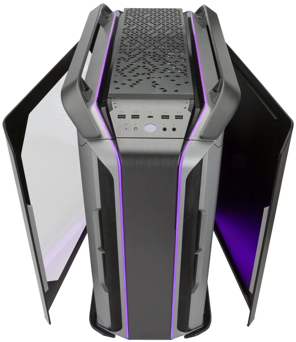 Картинка Компьютерный корпус CoolerMaster Cosmos C700M MCC-C700M-MG5N-S00 (без БП) Black