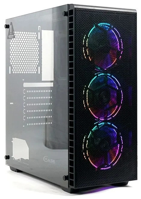 Цена Компьютерный корпус APEX MATX mini tower Tank Mini+ 4*120mm ARGB fans + ARGB fan hub + remote control (без БП)