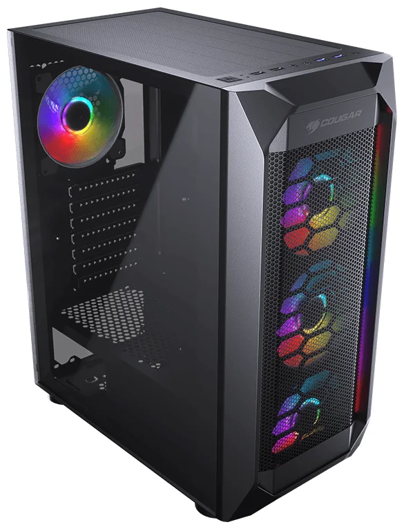 Фото Компьютерный корпус COUGAR MX440 Mesh RGB без Б/П (CGR-56C1B-MESH-RGB)