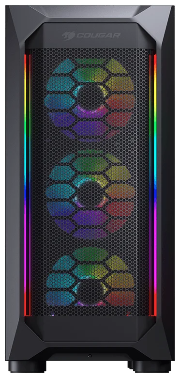 Картинка Компьютерный корпус COUGAR MX440-G RGB без Б/П (CGR-56C2B-G-RGB)