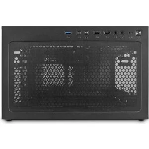 Фотография Компьютерный корпус 1stPlayer FIREBASE X4-M TempeRed Glass (без БП) White