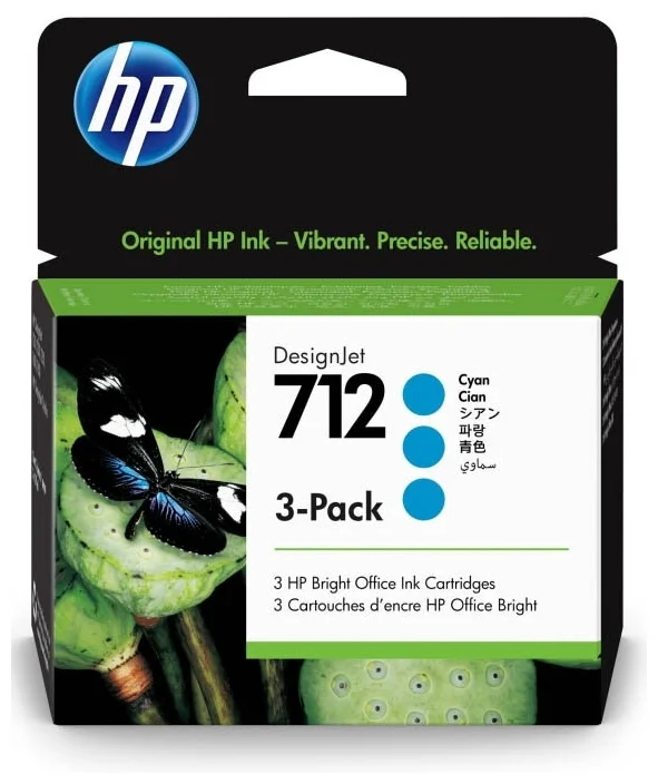 Фото Картридж HP DesignJet 3-Pack (3ED77A)
