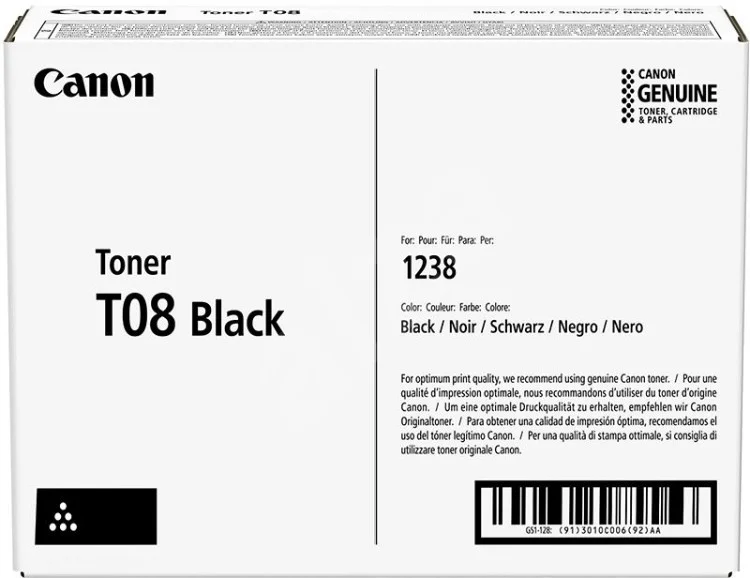 Фото Тонер CANON 08 Black (3010C006)