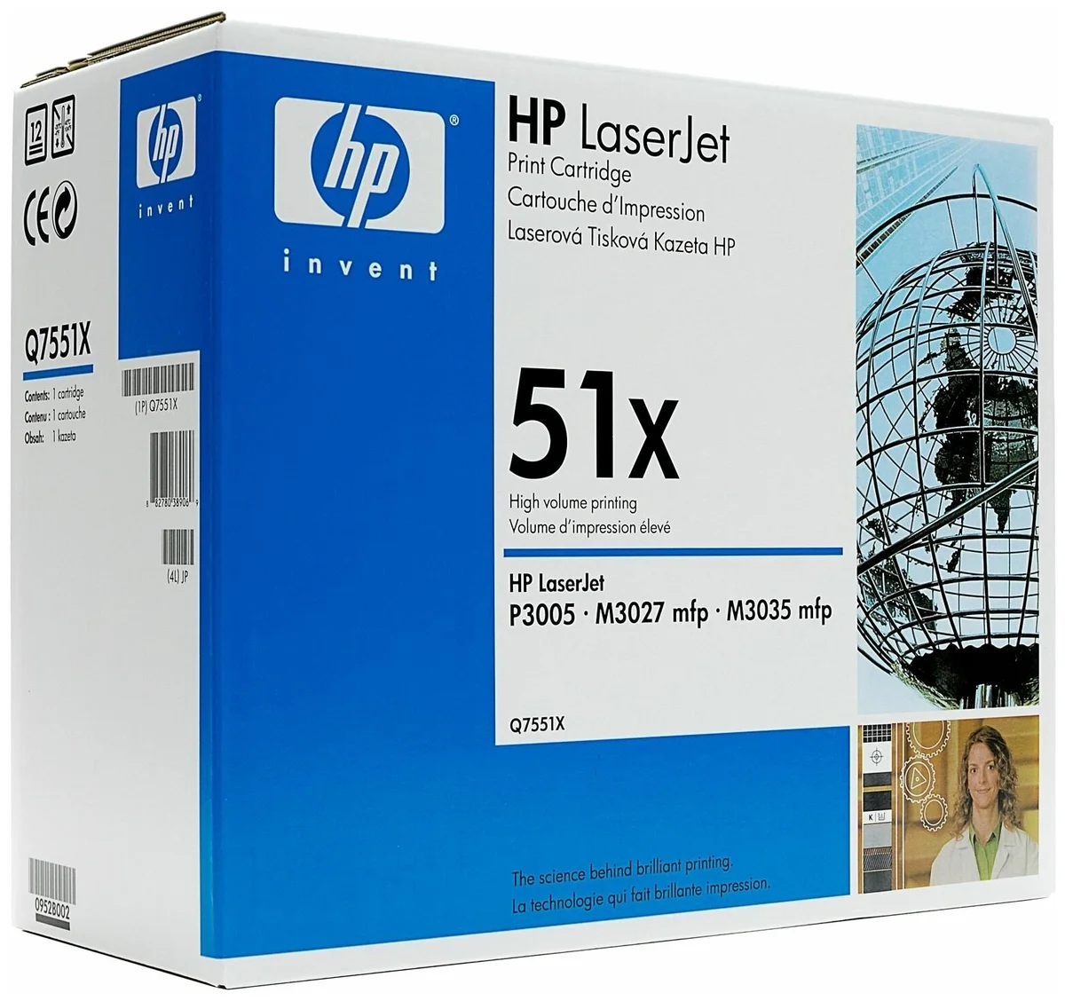 Фото Картридж HP Q7551X