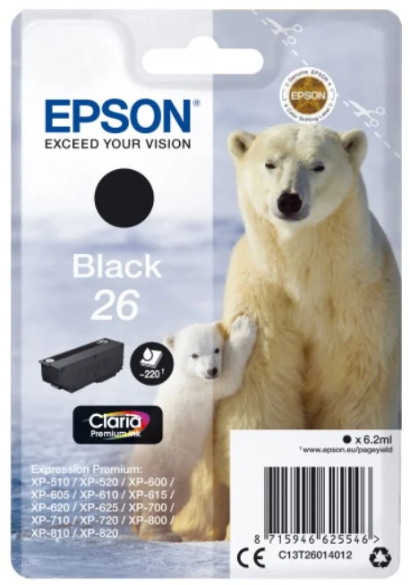 Фото Картридж EPSON C13T26014012