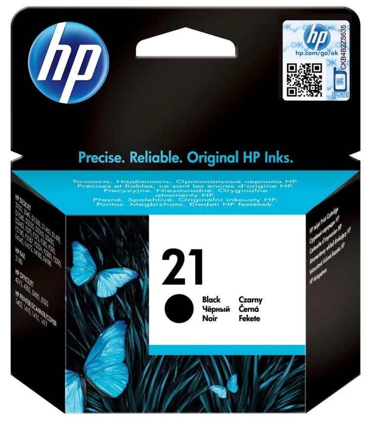 Фото Картридж HP C9351AEUUQ №21 Black